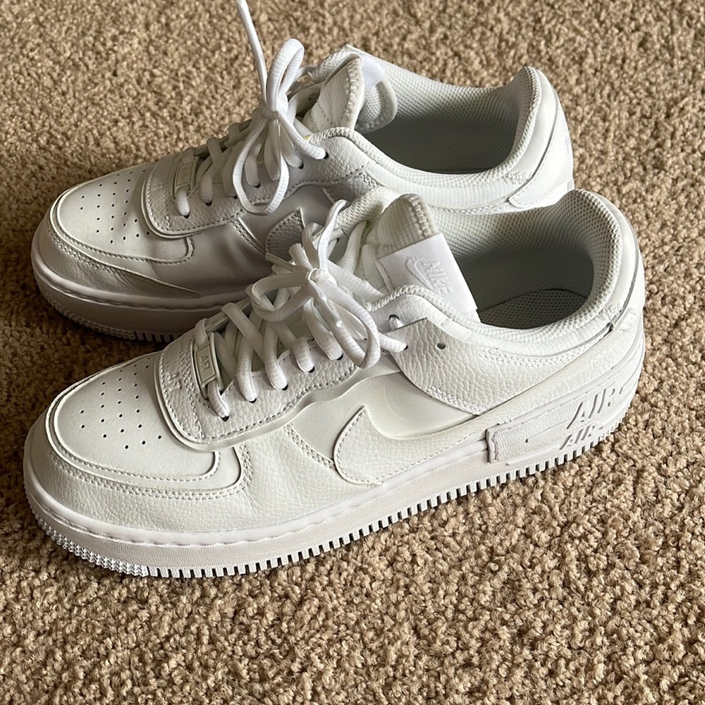 nike air force 1 shadow triple white